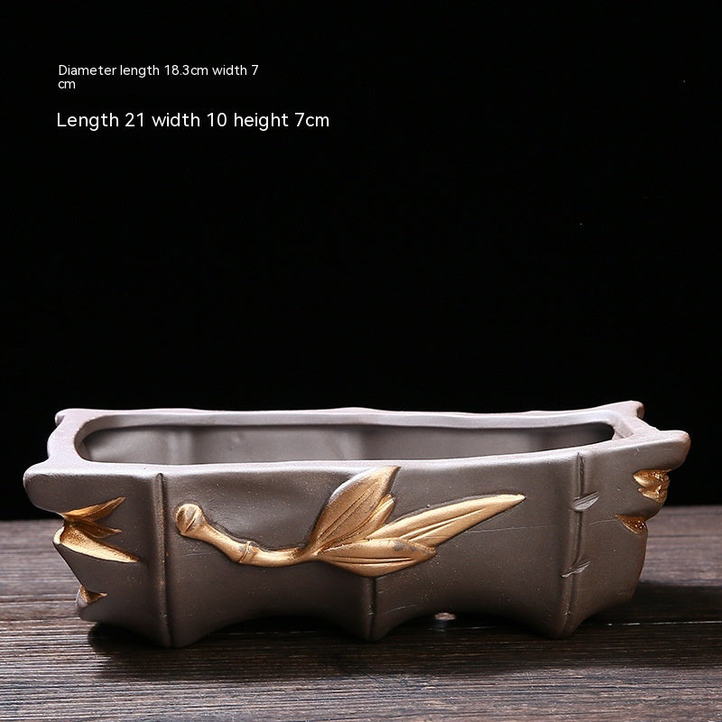 Ge Kiln Orchid Pots Creative Asparagus Fern Phalaenopsis