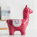 Flower Pot Ceramic Creative Personality Cute Alpaca Cartoon Set