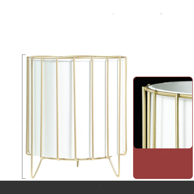 Phnom Penh grid wrought iron floor flower pot