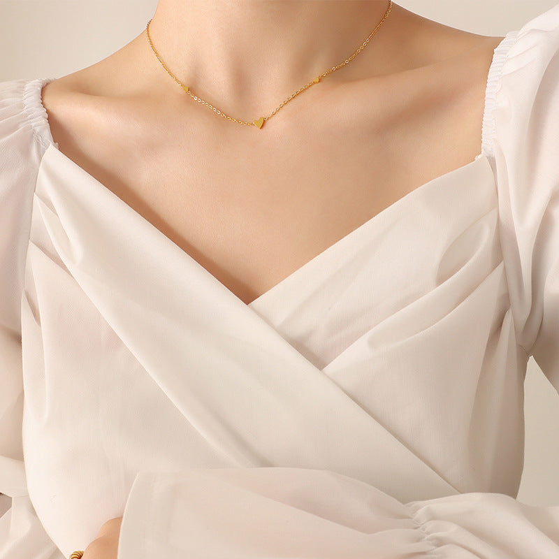 Minimalist Exquisite Little Love Necklace
